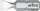 Schlitz-Bit wiha 7010Z Standard mit 1/4"-Antrieb, metrisch, kurz, SL4,5 x 0,6 x 25 mm