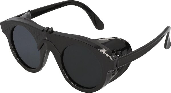 Nylonbrille DIN 5 Glas 50 mm rund