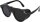 Nylonbrille DIN 5 Glas 50 mm rund