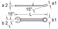 Ring-Maulschlüssel SW 9 (G)