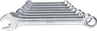 Ring-Maulschlüssel-Satz 8-tlg. SW 8 - 19 (G)