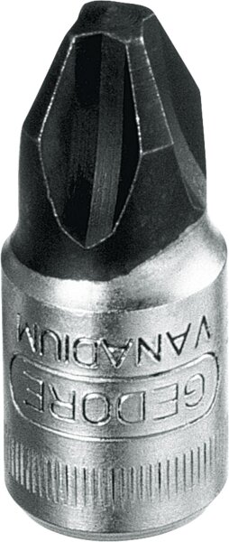 Gedore Schraubendrehereinsatz 1/4" Kreutzschlitz 2 mm (G)