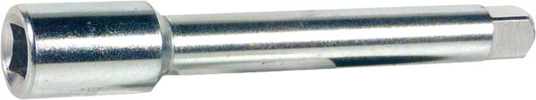 Werkzeugverlängerung verzinkt, f. 4kt. 3,4 mm, Lg. 95 mm EINZELN
