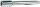 Werkzeugverlängerung verzinkt, f. 4kt. 4,9 mm, Lg. 110 mm EINZELN