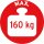 Teleskop-Arbeitsbock,MB 160 H faltbar, H. 82-130cm, max. 160Kg Auflagefläche max. 68cm