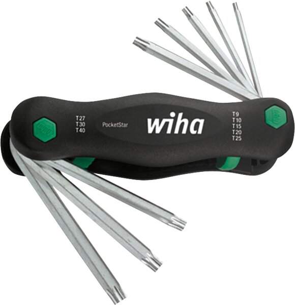 Torx-Winkelschlüsselsatz T9/T10/T15/T20/T25/T27/T30/T40 8-teilig Typ 363 P8