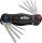 Gemischter Winkelschlüsselsatz SL4.5/PH2/T10/T15/T20/ SW3/4/5/6 , 9-teilig Typ 351 PG9X
