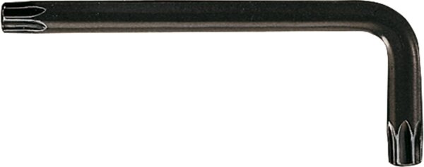 Torx®-Winkelschlüssel wiha 363 Stiftschlüssel, kurze Form, brüniert, T20 x 62 mm