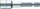 Außensechskant-Steckschlüsseleinsatz Bit wiha 7044M mit 1/4"-Antrieb, metisch, magnetisch, SW 8,0 x 55 mm