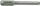 HM-Frässtift Walzenrund Ø 8,0 mm EINZELN