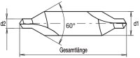 HSS-Zentrierbohrer DIN 333 A 3,15x1,25 EINZELN