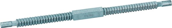 Gewindefeile GEDORE 140 A für zöllige Gewinde, Gewindegänge: 24 - 11, Länge 230 mm