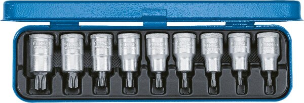 Torx® Steckschlüsseleinsatz-Satz GEDORE ITX 19 PM, 17-teilig 1/2"