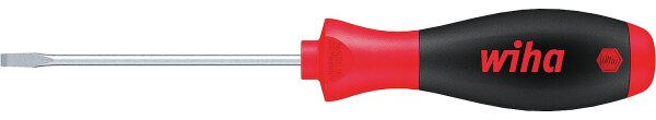 Schlitz-Schraubendreher wiha 302 SoftFinish®, Klinge rund, SL4,0 x 0,8 x 100 mm