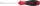 Schlitz-Schraubendreher wiha 302 SoftFinish®, Klinge rund, SL6,0 x 1,2 x 150 mm
