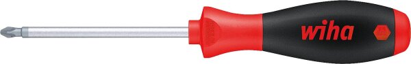Pozidriv-Schraubendreher wiha 313 SoftFinish®, Klinge rund, PZ0 x 60 mm