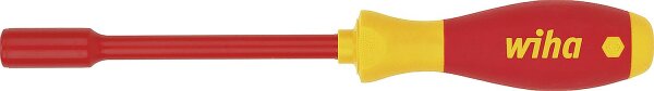 VDE-Außensechskant-Schraubendreher (Steckschlüssel) wiha 322 SoftFinish® electric, SW 10,0 x 125 mm
