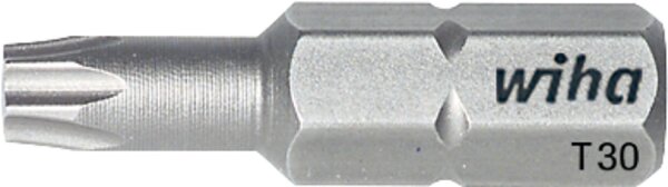 Torx®-Bit wiha 7015Z Standard mit 1/4"-Antrieb, kurz, T6 x 25 mm