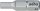 Innensechskant-Bit wiha 7013Z Standard mit 1/4"-Antrieb, kurz, SW 5,0 x 25 mm