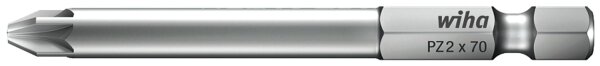 Pozidriv-Bit wiha 7042Z Professional mit 1/4"-Antrieb, lang, PZ1 x 70 mm