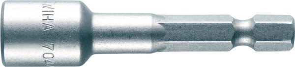 Außensechskant-Steckschlüsseleinsatz Bit wiha 7044M mit 1/4"-Antrieb, zöllig, magnetisch, 1/4" x 55 mm