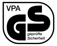 Safety Schonhammer, schwarz / orange transparent Typ 832-38, Schlagkopf-Ø 40 mm