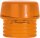 Schlagkopf orange transparent für Safety Schonhammer Typ 831-8, Schlagkopf-Ø 60 mm