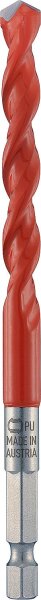 ALPEN Hartmetall-Universal- Bohrer mit 1/4"-Sechskantschaft Ø 10 mm