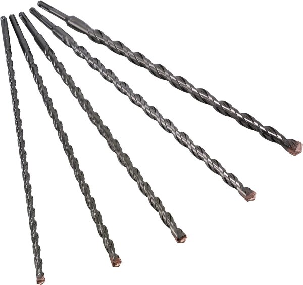 ALPEN SDS-Plus Hammerbohrerset  Gewerbepack SDS-plus Box 600  5-tlg.