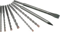 ALPEN SDS-Plus Hammerbohrer- und Meisselset SDS-plus...