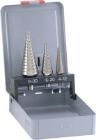 ALPEN HSS Stufenbohrersatz Ø 4-30 mm, 3-teilig