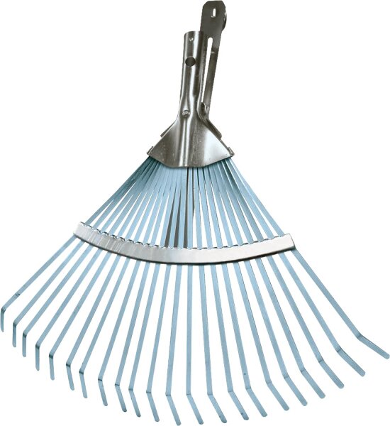 Ideal-Fächerbesen verstellbar 22 Zinken, 450mm Eschen Langstiel