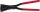 Falzzange gerade BESSEY® (PVC-beschichtete Griffe) D331-60-P