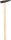 Fliesenlegerhammer PICARD, 80g, mit Eschenstiel
