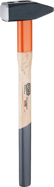 Vorschlaghammer PICARD 5000g, mit Hickory-Holzstiel und Stielschutzhülse