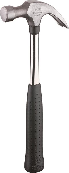 Klauenhammer PICARD 365g, Amerikanische Form, Stahlrohrstiel