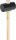 Gummihammer PICARD 800g, mit Eschenstiel, D: 75mm