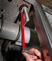 Standhahnmutterschlüssel 7 Einsätze und Greiffläche