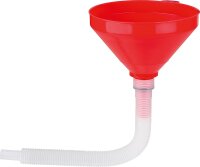 Trichter ohne Sieb D: 200mm mit flexiblem Auslauf aus...