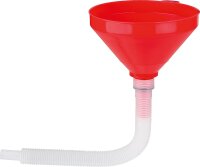 Trichter ohne Sieb D: 200mm mit flexiblem Auslauf aus...