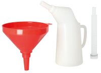 Einfüll- und Umfüllset mit Messbecher, Trichter...