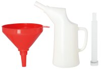 Einfüll- und Umfüllset mit Messbecher, Trichter...