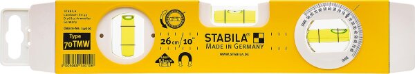Wasserwaage Stabila Typ 70 TMW, 26cm