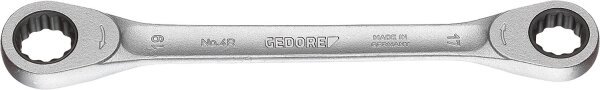 Doppel-Ringratschenschlüssel GEDORE SW 14x15mm