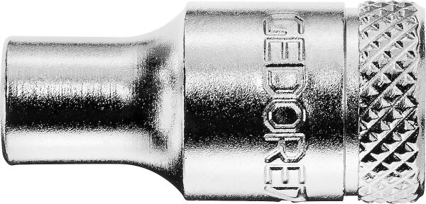 Steckschlüsseleinsatz GEDORE 1/4" 12-kant, kurz, SW 10,0mm Länge 25mm
