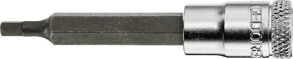 Schraubendrehereinsatz GEDORE 1/4" Innensechskant, SW 3,0mm Länge 60mm
