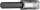 Schraubendrehereinsatz GEDORE 1/4" Innensechskant, SW 5,0mm Länge 60mm