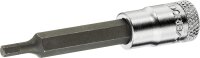 Schraubendrehereinsatz GEDORE 1/4" Innensechskant, SW 6,0mm Länge 60mm