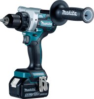 Akku-Bohrschrauber Makita® DDF486RTJ 18V mit 2 x 5,0...