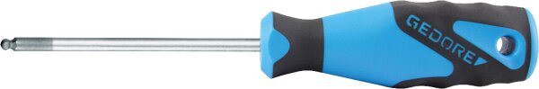 Schraubendreher GEDORE Innensechskant mit Kugelkopf 5x100mm Gesamtlänge: 200mm